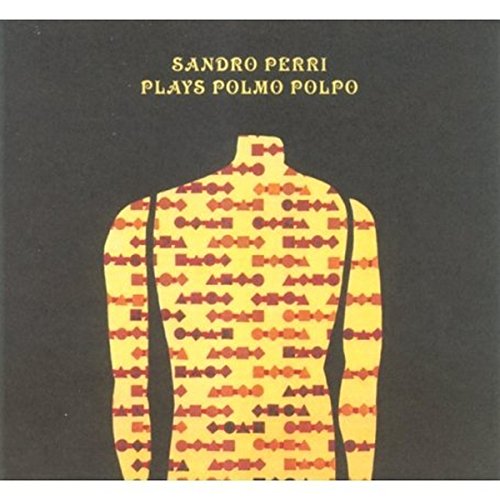 Vinyl record cover: back view of a figure with patterned skin.