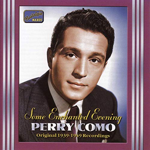 Perry Como portrait on CD cover, with title "Some Enchanted Evening".