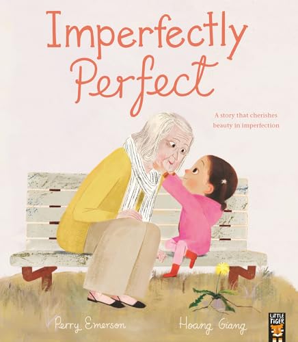 Book cover: grandmother and child facing each other on a park bench.