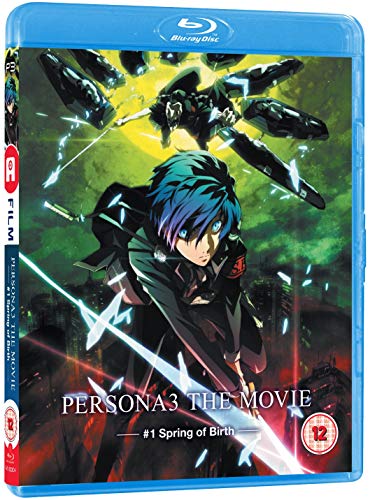 Persona 3 The Movie" Blu-ray cover featuring anime characters with swords.