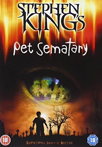 DVD cover showing a silhouette in a graveyard beneath a giant eye reflecting tombstones.