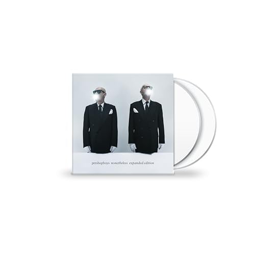 Pet Shop Boys album "Nonetheless" CD case with two suited figures.