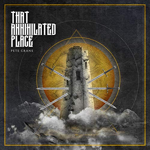 CD cover art: a stone tower surrounded by swords and clouds.