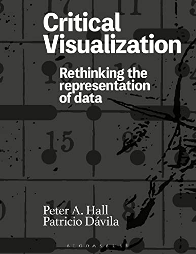 Book cover for Critical Visualization with white text on a dark grid background.