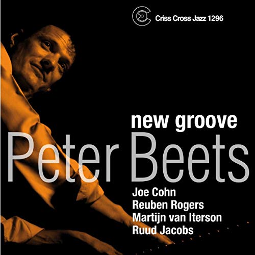 CD cover for Peter Beets’ “New Groove” featuring a portrait of the artist.