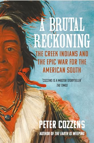 Book cover featuring a portrait of a Creek Indian man in traditional attire.