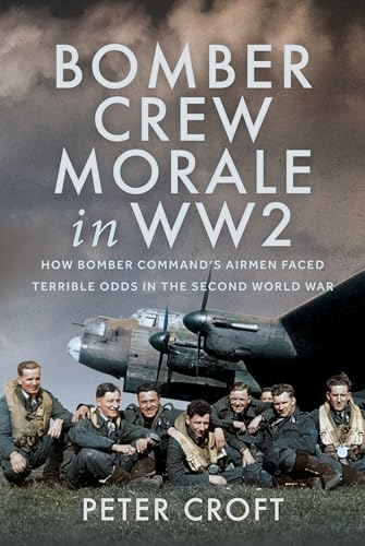 Book cover showing a WW2 bomber crew sitting in front of their aircraft.