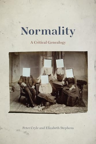 Book cover: "Normality" with a vintage photo of people with obscured faces.