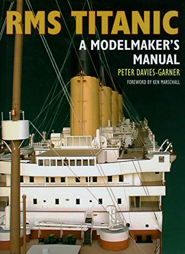 Book cover featuring a detailed, handmade model of the RMS Titanic.