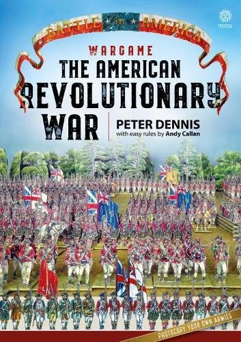 Book cover showing a large diorama of 18th-century soldiers in battle formation.