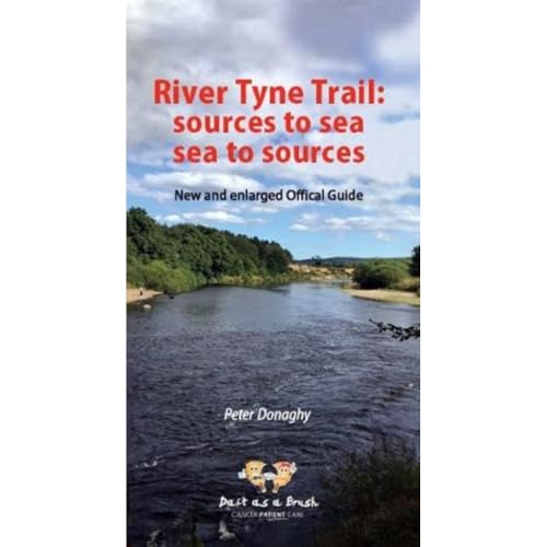 Book cover featuring a river landscape and trail guide title.