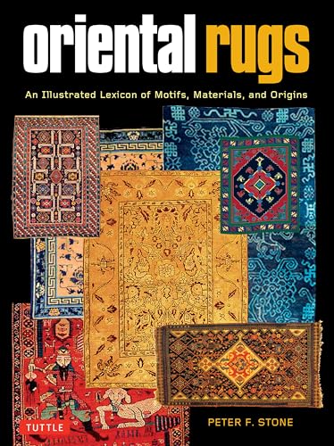 Book cover featuring a collage of colorful, patterned oriental rugs.