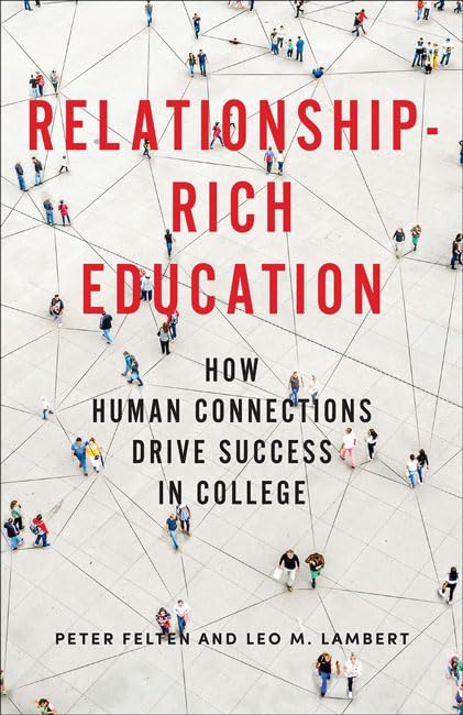 Book cover with title "Relationship-Rich Education" and network of people.