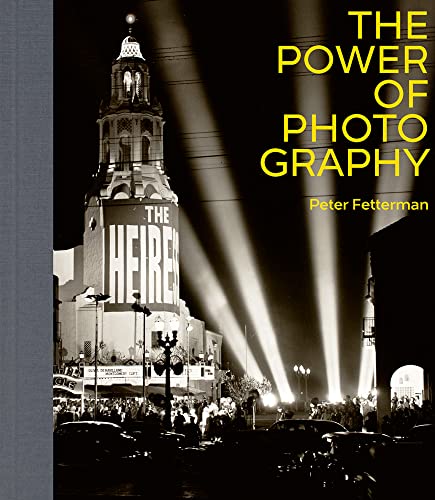 Book cover: "The Power of Photography" with a nighttime theater image.