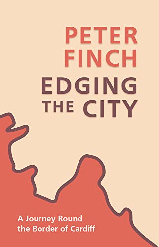 Book cover: "Edging the City" by Peter Finch, with a red map outline.