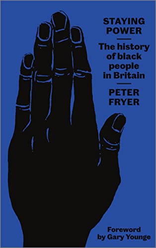 Book cover: a dark hand silhouette against a blue background.