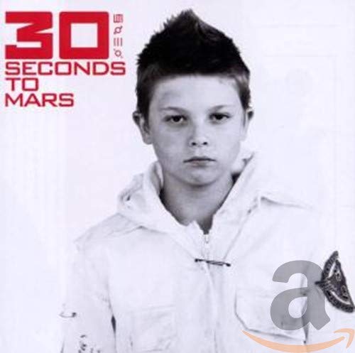 CD cover featuring a young boy’s black and white portrait.