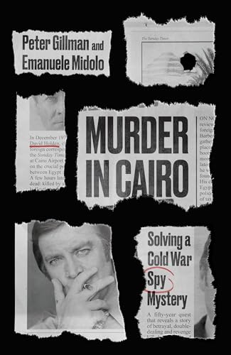 Book cover featuring torn newspaper clippings, text, and a portrait on a black background.
