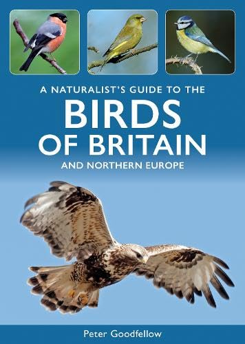 Book cover featuring photographs of various birds, titled “A Naturalist’s Guide.”