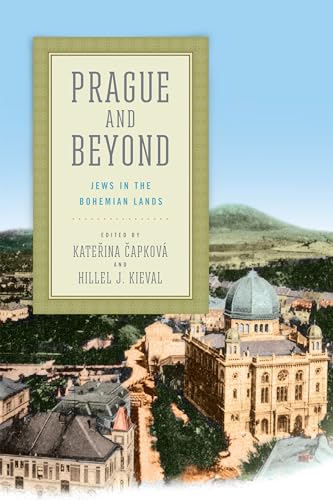 Book cover with title "Prague and Beyond" and a city skyline.