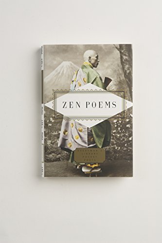 Book cover: "Zen Poems" with image of a figure near Mount Fuji.