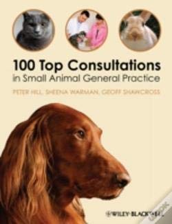 Book cover featuring a dog and smaller images of cats, rabbits, and vets.