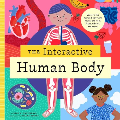 Book cover depicting human anatomy with illustrations of organs and a child.