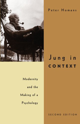 Book cover: portrait of Carl Jung with title “Jung in Context.”