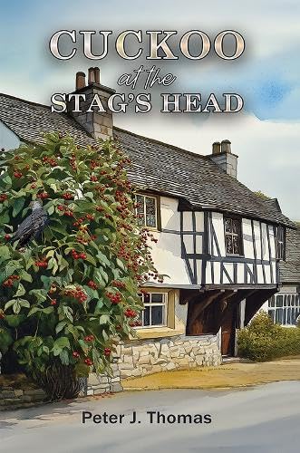 Book cover: a painted pub building with a cuckoo in a berry bush.