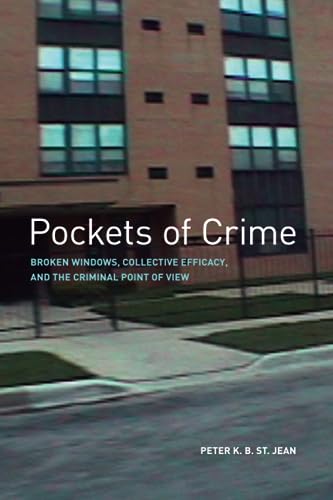 Book cover: brick building, title “Pockets of Crime” in white text.
