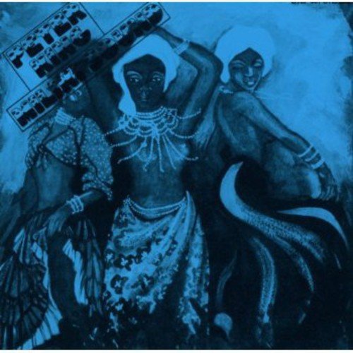 "Blue-toned image of three women, one holding a keyboard, with Amazon logo."