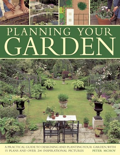 Book cover: "Planning Your Garden" with a lush garden scene.