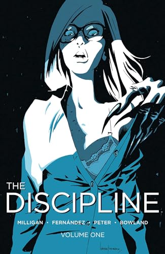 Comic book cover showing a woman in glasses with a clawed hand reaching forward.