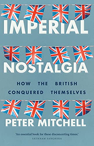 Book cover with Union Jack bunting against a blue background and white text.