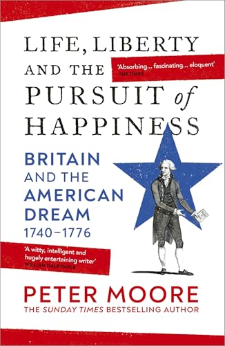 Book cover: "Life, Liberty and the Pursuit of Happiness" with a star and figure.