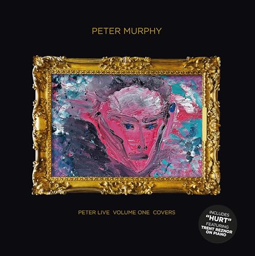 CD cover: Peter Murphy album with painted portrait in ornate frame.