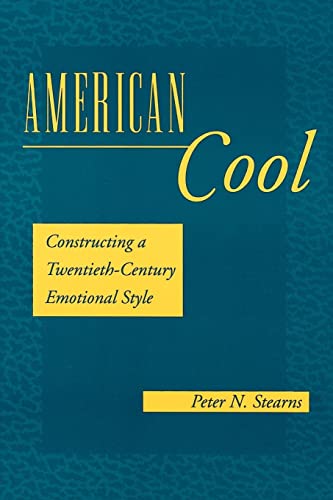 Book cover: "American Cool" by Peter N. Stearns, teal textured background.