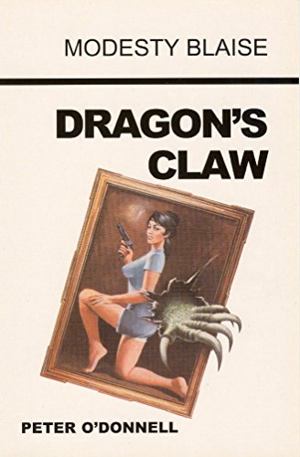 Book cover: woman with gun, framed with a large claw illustration.