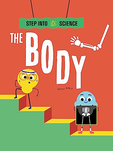 Book cover with cartoon brain, body, and skeleton on steps.