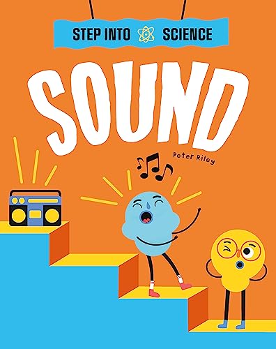 Book cover with cartoon characters and the word "SOUND" in large letters.