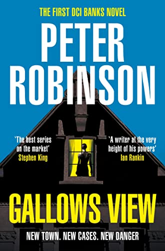 Book cover: dark house with illuminated window, silhouetted figure inside.