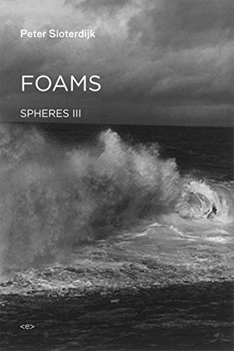 Book cover with white text on a dark seascape of crashing waves.