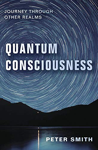Book cover with swirling blue starlight and title "Quantum Consciousness.