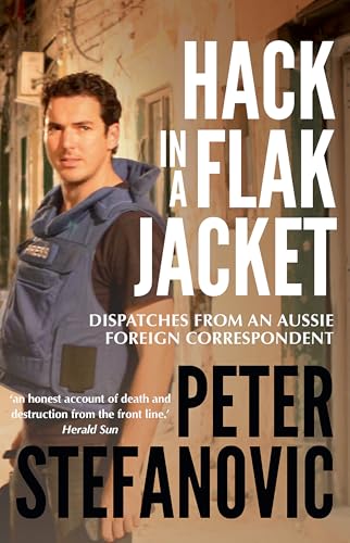 Book cover: Man in flak jacket, titled "Hack in a Flak Jacket: Wars".