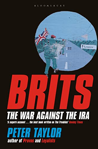 Book cover: "Brits: The War Against the IRA" with soldiers and Union Jack.