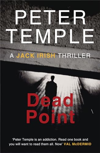 Book cover for “Dead Point” by Peter Temple, featuring a silhouetted figure.