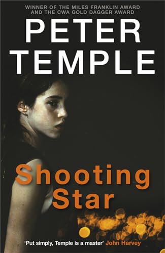 Book cover: "Shooting Star" by Peter Temple, featuring a young woman’s portrait.