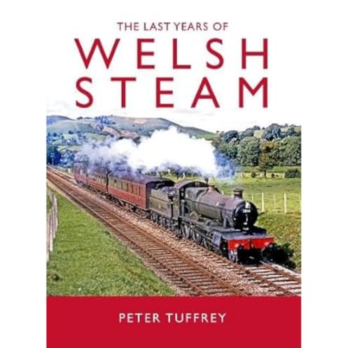 Book cover featuring a black steam train traveling through a green landscape.