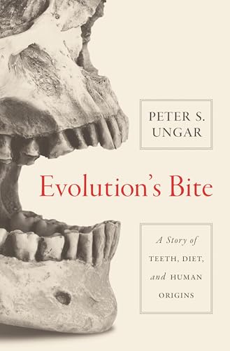 Book cover featuring a close-up of fossilized teeth and jawbone.