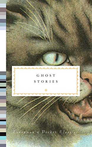 Small book cover with a cat’s face and the title “Ghost Stories.”